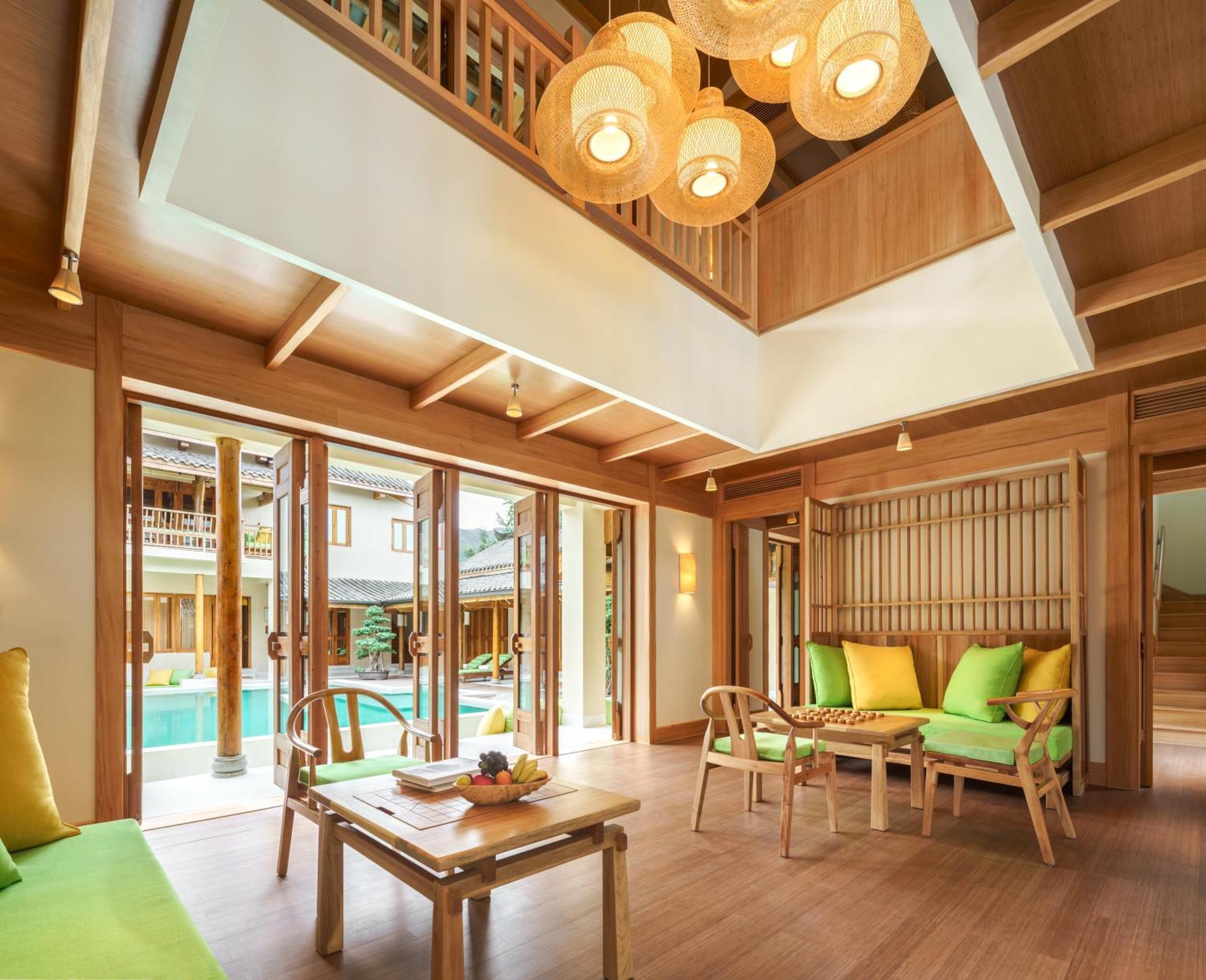 Six Senses Qing Cheng Mountain Hotel Chengdu Buitenkant foto
