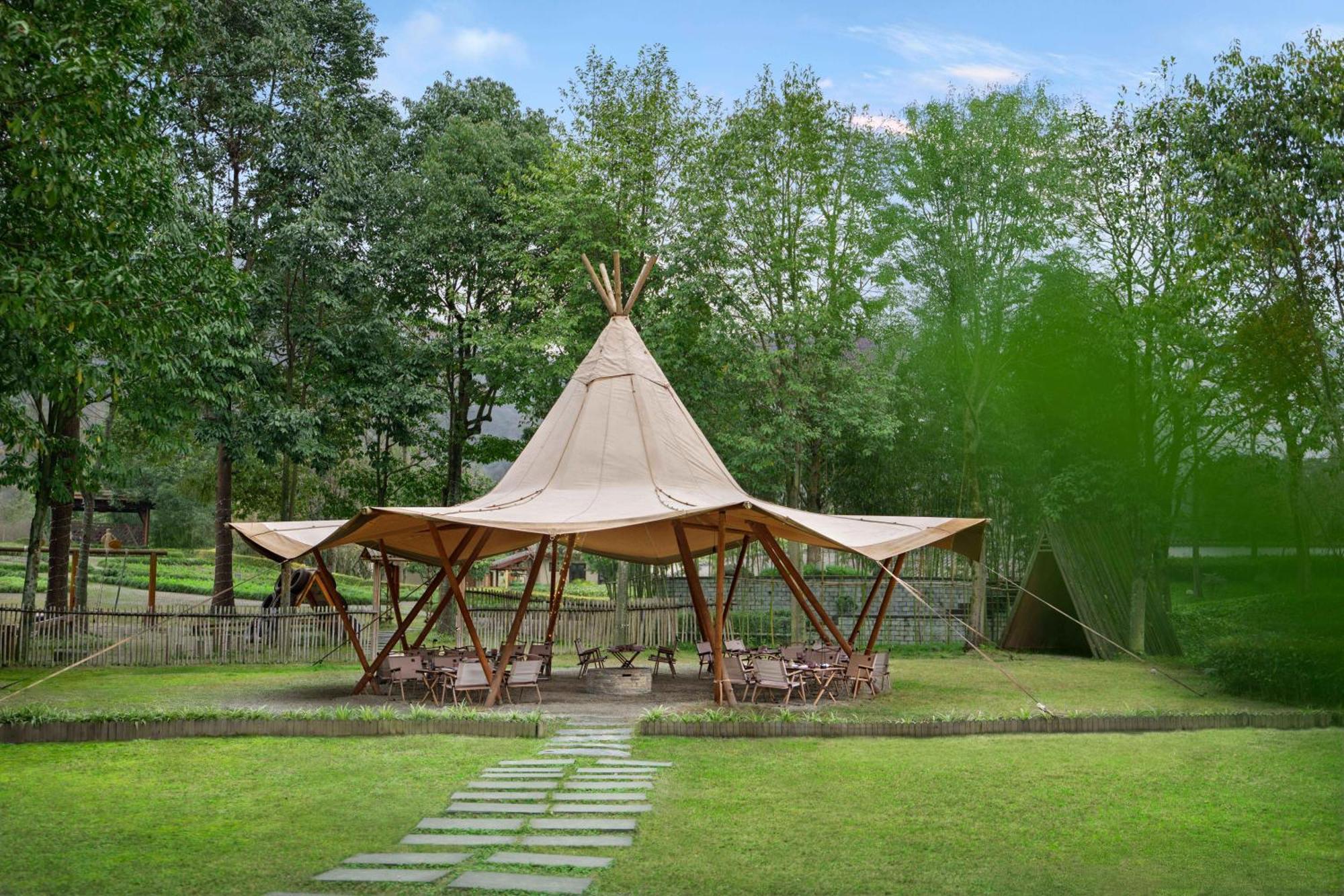 Six Senses Qing Cheng Mountain Hotel Chengdu Buitenkant foto
