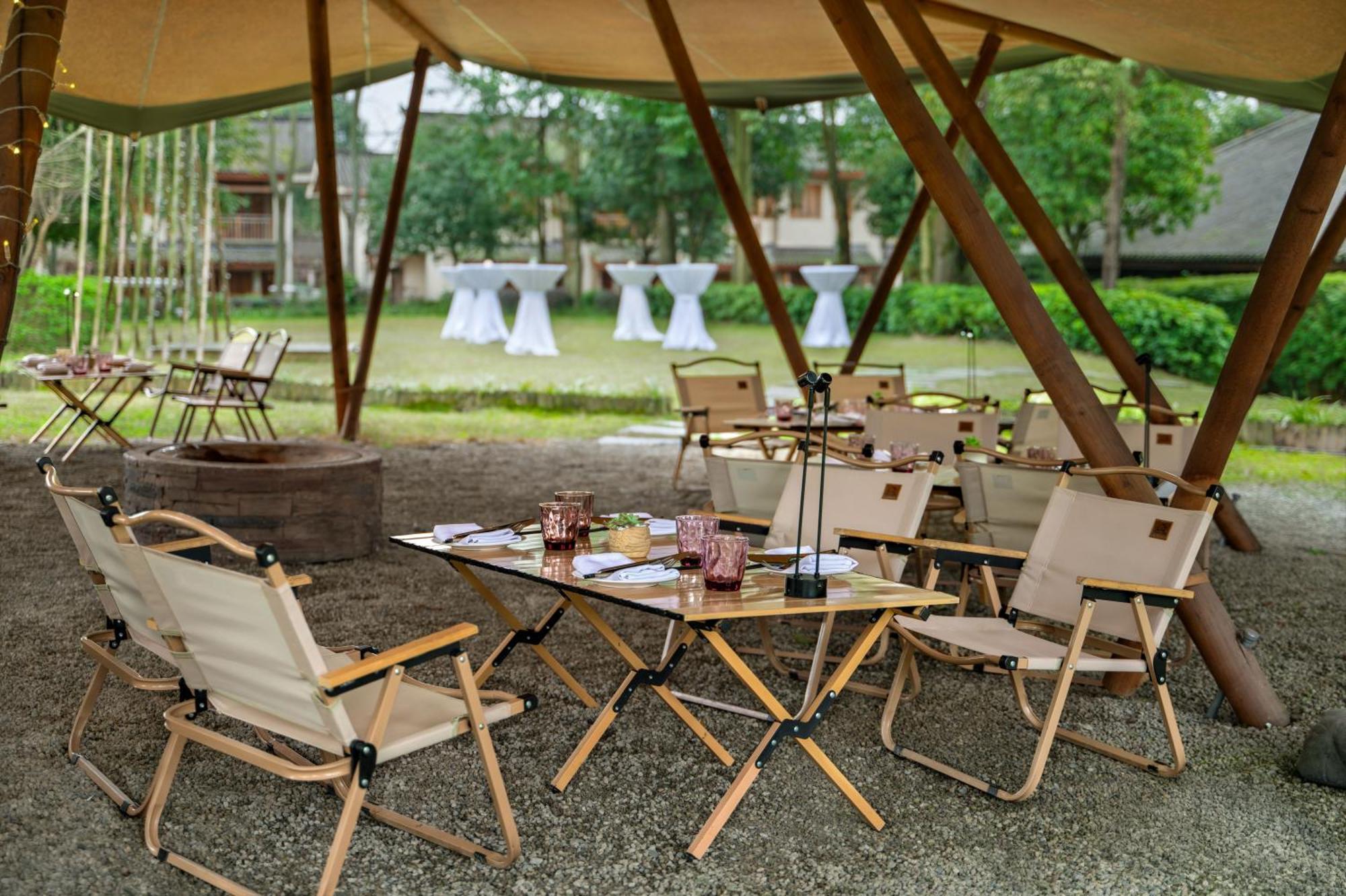 Six Senses Qing Cheng Mountain Hotel Chengdu Buitenkant foto