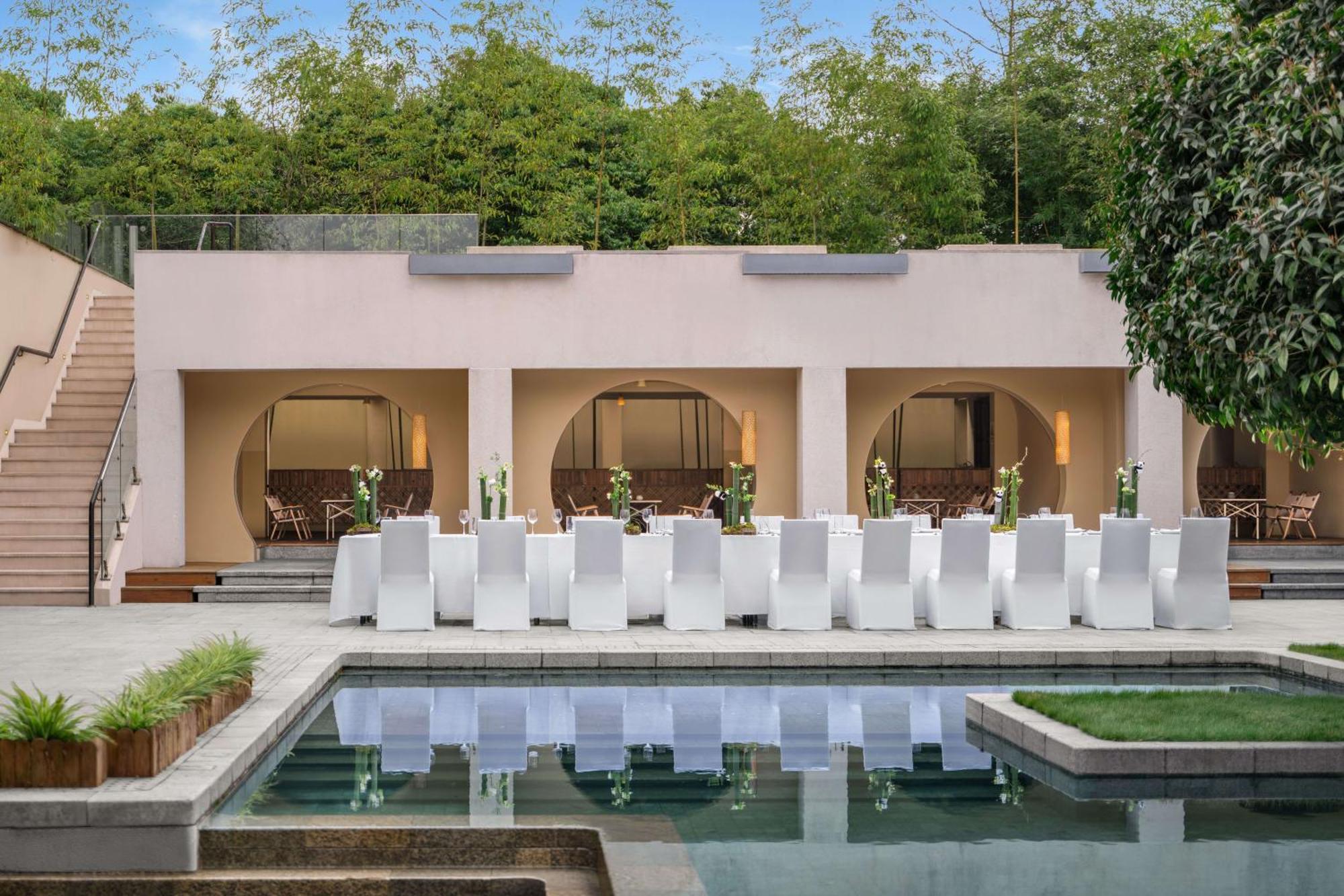Six Senses Qing Cheng Mountain Hotel Chengdu Buitenkant foto